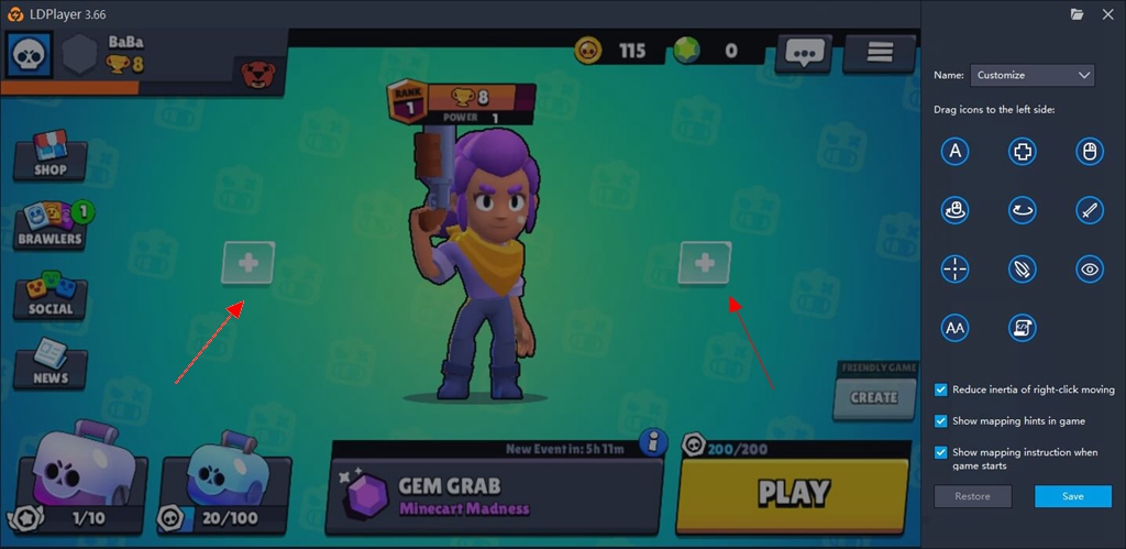 How To Play Brawl Stars With Keyboard On Pc Guide Ldplayer - play brawl stars on pc at 60fps